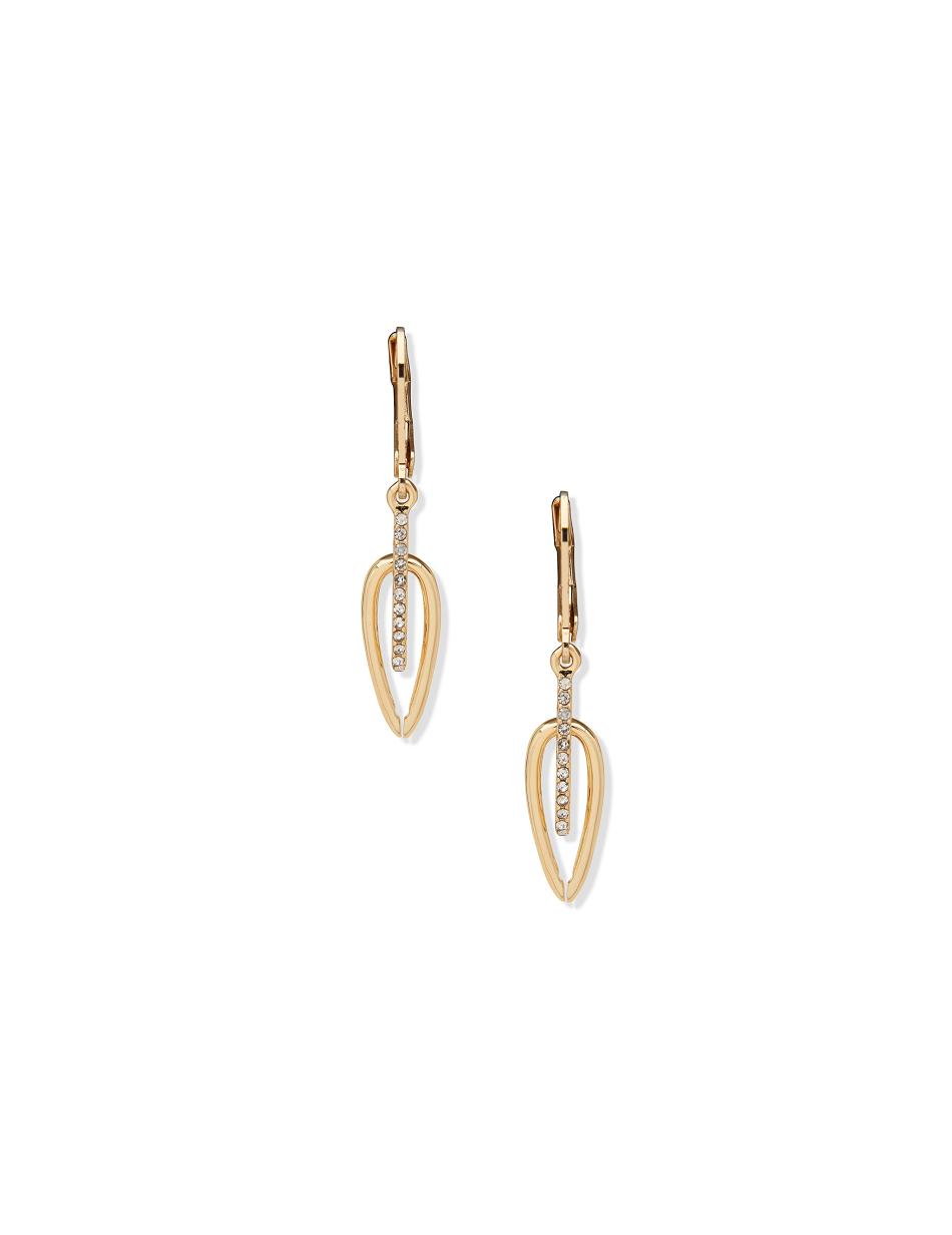 Boucles d'oreilles percées Anne Klein Drop with Pave   | KRD-0355298